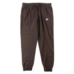 Second life - Spodnie dresowe męskie Nike brązowe - Jak nowy. Brązowe spodnie sportowe męskie Nike, m, bez wzorów, z dresówki, do biegania. Za 127.76 zł.