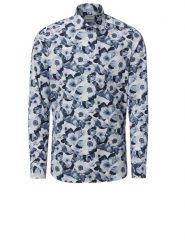 Olymp Level Five Koszula Mężczyźni Slim Fit Bawełna niebieski|biały, 41. Białe koszule męskie Olymp Level Five, m, bez wzorów, z bawełny, eleganckie, bez kołnierzyka, bez ramiączek. Za 399.95 zł.