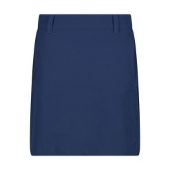 Damskie spódnico-spodenki 2 w 1 CMP. Niebieskie szorty damskie CMP, bez wzorów. Za 274.00 zł.