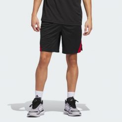 Szorty Legends 3-Stripes Basketball. Białe krótkie spodenki sportowe męskie Adidas, xl, bez wzorów, z dzianiny, do koszykówki. Za 109.00 zł.