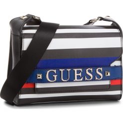 Torebka GUESS - HWST68 76210 STP. Czarne listonoszki damskie Guess, z materiału. Za 559.00 zł.