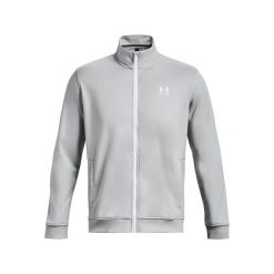 Kurtka z dresu Under Armour Sportstyle Tricot. Białe kurtki męskie Under Armour, xl, bez wzorów, z dresówki, z kapturem. Za 307.30 zł.