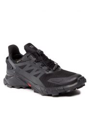 Salomon Buty do biegania Supercross 4 Gtx GORE-TEX 417316 26 V0 Czarny. Czarne buty sportowe męskie Salomon, z gore-texu, bez zapięcia, do biegania, gore-tex. Za 479.00 zł.