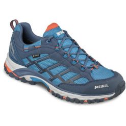 Buty sportowe męskie MEINDL Caribe GTX z membraną Gore-Tex. Niebieskie trekkingi męskie Meindl, trekkingowe, gore-tex. Za 637.43 zł.