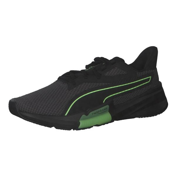 Buty do biegania męskie Puma Pwr Frame Tr. Czarne buty sportowe męskie Puma, z materiału, bez zapięcia, do biegania. Za 405.00 zł.