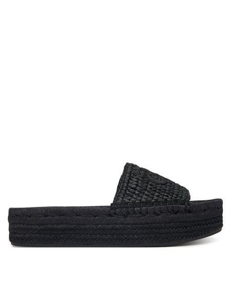 Calvin Klein Espadryle Ebeth HW0HW02895 Czarny. Czarne espadryle damskie Calvin Klein, bez wzorów, z syntetyku, bez obcasa, bez zapięcia. Za 274.99 zł.