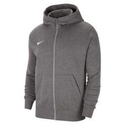 Bluza sportowa chłopięca Nike Park 20. Szare bluzy dla chłopców Nike, bez wzorów, bez ramiączek, z kapturem. Za 180.52 zł.