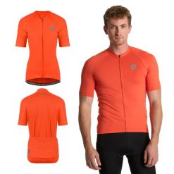 Koszulka rowerowa męska ATTABO Setvi. Brązowe buty sportowe męskie ATTABO, bez zapięcia, rowerowe. Za 90.00 zł.