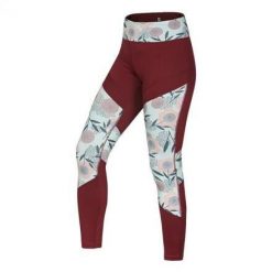 Legging kobieta Ocun Rhea wine. Czerwone legginsy damskie Ocun, xl, bez wzorów, trekkingowe. Za 241.50 zł.
