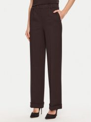 ViCOLO Spodnie materiałowe TS0116 Brązowy Regular Fit. Brązowe spodnie materiałowe damskie ViCOLO, xs, bez wzorów, z materiału. Za 159.99 zł.