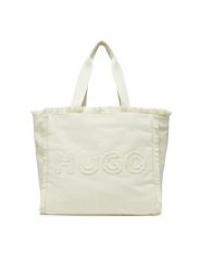 HUGO Torebka 50541867 Biały. Białe torebki do ręki damskie Hugo, bez wzorów, z materiału, bez dodatków. Za 319.99 zł.