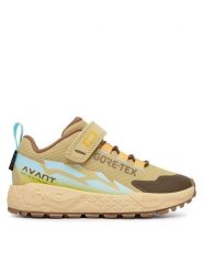 Primigi Sneakersy GORE-TEX 2419022 M Beżowy. Brązowe trampki i tenisówki chłopięce Primigi, bez wzorów, z gore-texu, bez zapięcia. Za 329.99 zł.