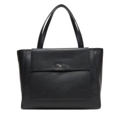 Torebka Calvin Klein. Czarne torebki shopper damskie Calvin Klein, bez wzorów, bez dodatków. Za 419.99 zł.