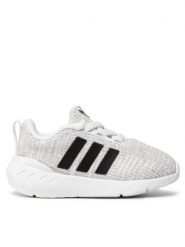 Adidas Sneakersy Swift Run 22 El I GW8187 Szary. Szare buty sportowe chłopięce Adidas, bez wzorów, z materiału, bez zapięcia. Za 159.99 zł.