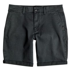 Quiksilver Szorty męskie Kranda Chino St Tarmac EQYWS03324-KTA0 (rozmiar 30). Czarne krótkie spodenki sportowe męskie Quiksilver, m, bez wzorów. W wyprzedaży za 84.00 zł.
