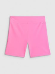4F Legginsy krótkie dzianinowe damskie - różowe S. Czerwone legginsy damskie 4f, s, bez wzorów, z dzianiny, krótkie. Za 69.99 zł.
