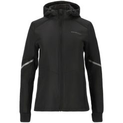 Bluza hybrydowa damska Endurance Princey PrimaLoft®. Czarne bluzy sportowe damskie Endurance, uniwersalny, z aplikacjami, z elastanu, bez kaptura, do biegania, primaloft. Za 449.99 zł.