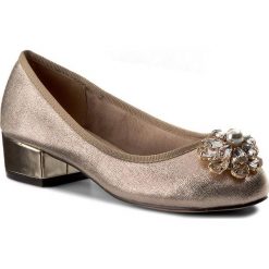 Półbuty MENBUR - 07435 Stone 0087. Żółte półbuty damskie Menbur, z materiału, eleganckie. W wyprzedaży za 159.00 zł.