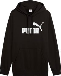Bluza męska Puma ESS No.1 Logo Hoodie FL czarna 682570 01 XL. Czarne bluzy męskie Puma, m, bez wzorów, bez kaptura. Za 346.44 zł.