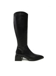 Vagabond Shoemakers Kozaki Vivian 5453-101-20 Czarny. Czarne kozaki damskie Vagabond Shoemakers, ze skóry, bez obcasa, na słupku. Za 1,079.00 zł.