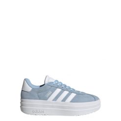 Buty VL Court Bold. Białe obuwie sportowe damskie Adidas, bez wzorów, trekkingowe. Za 299.00 zł.