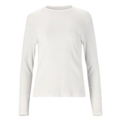 Damska koszulka z długim rękawem Athlecia Lankae. Białe koszulki sportowe damskie Athlecia, bez wzorów, sportowe, bez kołnierzyka. Za 154.50 zł.