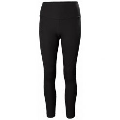 Legginsy damskie Helly Hansen 7/8 constructed. Czarne legginsy damskie Helly Hansen, m, bez wzorów. W wyprzedaży za 213.50 zł.