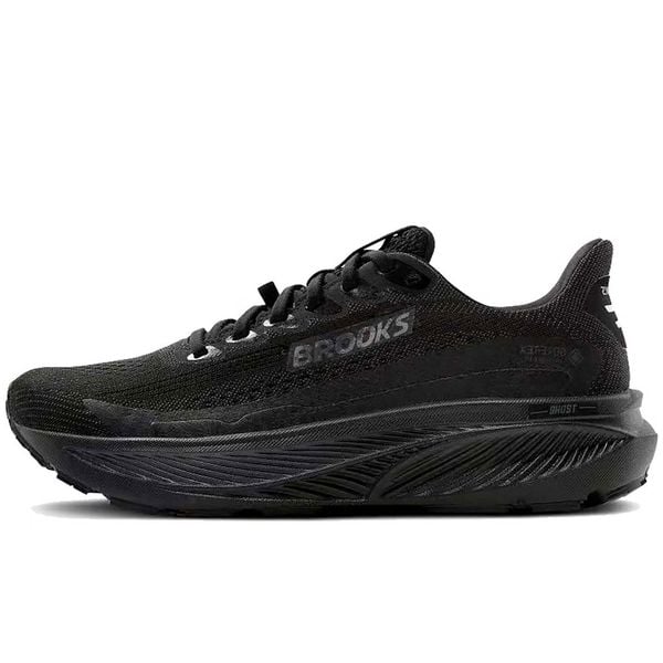 Buty Do Biegania Brooks Ghost 17 Gtx Dorosłych. Czarne buty sportowe męskie Brooks, bez zapięcia, do biegania. Za 981.00 zł.