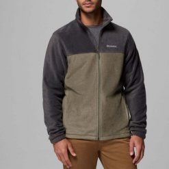 Bluza sportowa polarowa męska Columbia Steens Mountain 20 Full Zip Fleece. Niebieskie bluzy męskie Columbia, l, bez wzorów, z polaru, bez kaptura, trekkingowe. Za 186.99 zł.