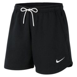 Krótki Kobieta Nike Team Club 20 czarny. Białe szorty sportowe damskie Nike, l, bez wzorów, z bawełny, klasyczne, na fitness i siłownię. Za 203.55 zł.