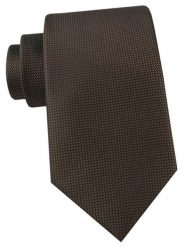 Krawat Męski - Angelo di Monti - Brąz, Drobna Faktura Materiału. Krawaty i muchy Angelo di Monti, bez wzorów, z tkaniny, eleganckie. Za 45.00 zł.