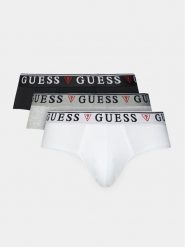 Guess Komplet 3 par slipów Brian U97G00 KCD31 Kolorowy. Slipki męskie Guess, m, z aplikacjami, z bawełny. Za 169.99 zł.