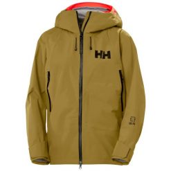 Damska kurtka narciarska z kapturem Helly Hansen Sogn. Brązowe kurtki damskie Helly Hansen, l, bez wzorów, z polaru, z kapturem, narciarskie. Za 1,525.00 zł.