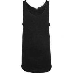 Tank top Urban Classic long shaped loose. Czarne t-shirty męskie Urban Classics, m, bez wzorów, z jersey, klasyczne, bez kołnierzyka. Za 56.55 zł.