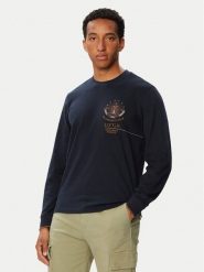Aeronautica Militare Longsleeve 262TS2573UJ00703 Granatowy Regular Fit. Niebieskie bluzki z długim rękawem męskie Aeronautica Militare, m, bez wzorów, z bawełny, bez kołnierzyka. Za 344.99 zł.