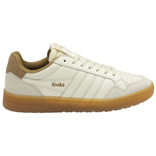 Sneakersy damskie Gola Eagle 86. Białe obuwie sportowe damskie Gola, bez wzorów, z gumy. Za 425.50 zł.