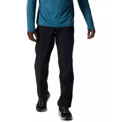 Spodnie przeciwdeszczowe męskie Mountain Hardwear Stretch Ozonic. Czarne spodnie materiałowe męskie Mountain Hardwear, m, bez wzorów. W wyprzedaży za 677.25 zł.
