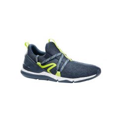 Buty męskie do szybkiego marszu PW 140 szaro-żółte. Buty sportowe męskie marki NEWFEEL. Za 69.99 zł.