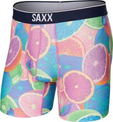 SAXX Bokserki męskie SAXX Volt Cytrusy SolarCitrus M. Bokserki męskie Saxx, m, bez wzorów. Za 110.49 zł.