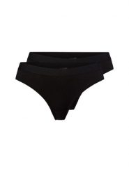 Snocks figi brazylijskie w 2-paku Kobiety Bawełna czarny, XL. Czarne figi damskie Snocks, xl, bez wzorów, z bawełny. Za 89.95 zł.