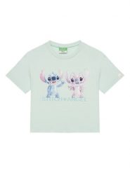 United Colors Of Benetton T-Shirt 35RYC10MV Zielony Boxy Fit. Zielone t-shirty i topy dla dziewczynek United Colors Of Benetton, bez wzorów, z bawełny, bez ramiączek. Za 59.99 zł.