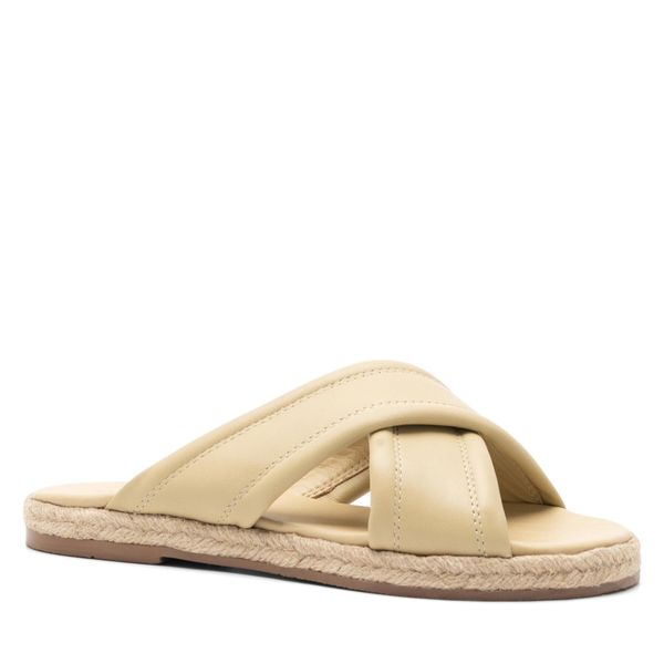 Espadryle Lasocki. Żółte espadryle damskie Lasocki, bez wzorów, bez obcasa, bez zapięcia. Za 179.99 zł.