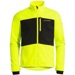 Kurtka narciarska VAUDE Virt Softshell II. Żółte kurtki męskie Vaude, m, bez wzorów, z elastanu, długie, bez kaptura, rowerowe. Za 816.75 zł.
