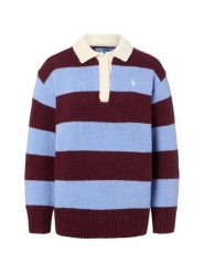 Polo Ralph Lauren wełniana bluzka Kobiety Wełna niebieski, XS. Niebieskie bluzki damskie Polo Ralph Lauren, xs, bez wzorów, z wełny, bez kołnierzyka, bez ramiączek. Za 1,999.95 zł.
