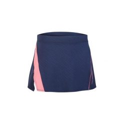 Spódniczka 560 granat-róż. Niebieskie spódnice damskie PERFLY, l, bez wzorów, z elastanu. Za 49.99 zł.