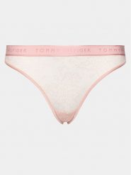 Tommy Hilfiger Figi klasyczne UW0UW05176 Różowy. Czerwone figi damskie Tommy Hilfiger, s, bez wzorów, z syntetyku. Za 89.99 zł.