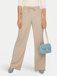 ONLY Spodnie materiałowe Goa 15363676 Beżowy Straight Fit. Brązowe spodnie materiałowe damskie Only, m, bez wzorów, z materiału. Za 169.99 zł.