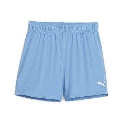 Szorty damskie Puma TeamGoal. Białe szorty sportowe damskie Puma, s, bez wzorów, z materiału, sportowe, do piłki nożnej. Za 152.00 zł.