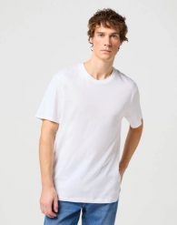 MESKA KOSZULKA WRANGLER 2 PACK TEE BLACK 112321452. Czarne t-shirty męskie Wrangler, xl, bez wzorów, bez kołnierzyka. Za 99.99 zł.