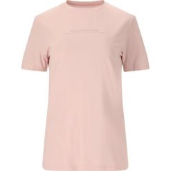 Damski jersey Endurance Adelena. Czerwone koszulki sportowe damskie Endurance, bez wzorów, z jersey, bez kołnierzyka, bez ramiączek, na fitness i siłownię. Za 118.50 zł.